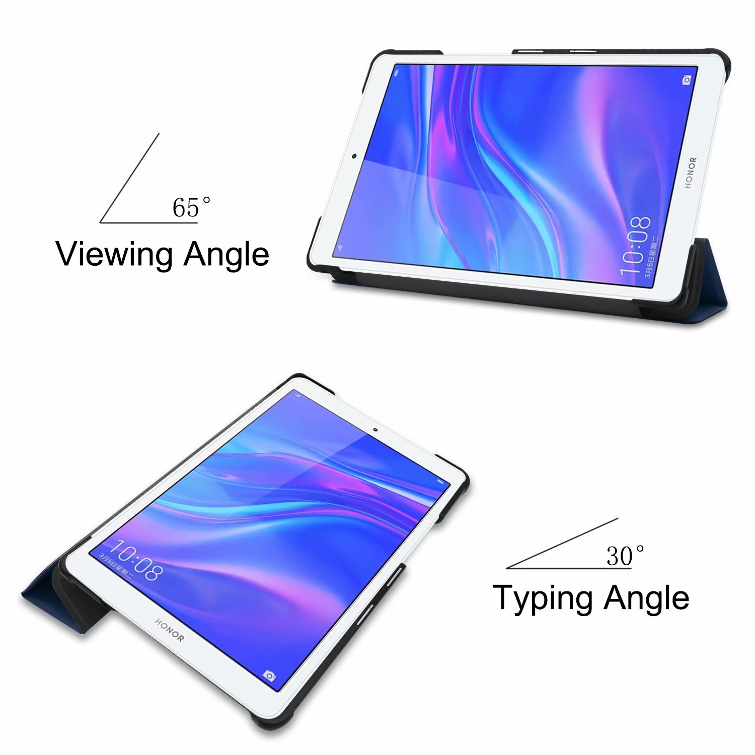 适用华为MediaPad M5 Lite 8.0英寸JDN2-L09皮套8.4保护套外壳M3