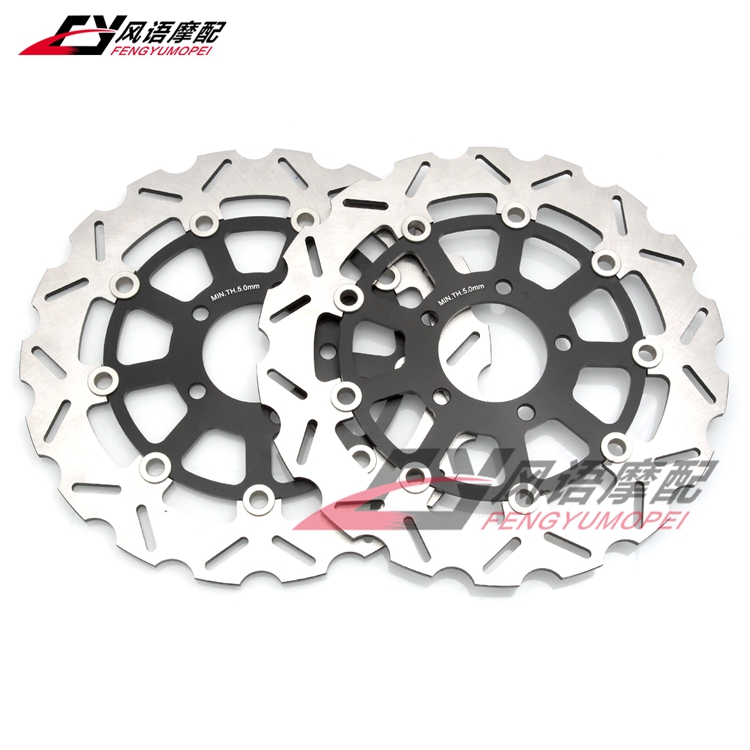 适用铃木GSXR600 GSXR750 K4 K5 GSXR1000 K3/K4前刹车碟前刹车盘