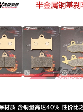 适用凯旋Daytona 955i Speed Triple Sprint 1050i 刹车皮 碟刹片