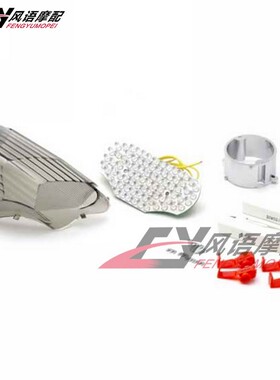 适用于雅马哈 FZ6 Fazer 600 2003-2008 LED后尾灯 后刹车灯总成