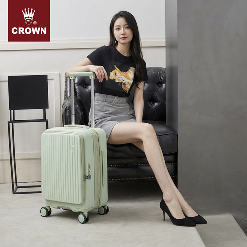 CROWN皇冠20寸扩展万向轮行李箱