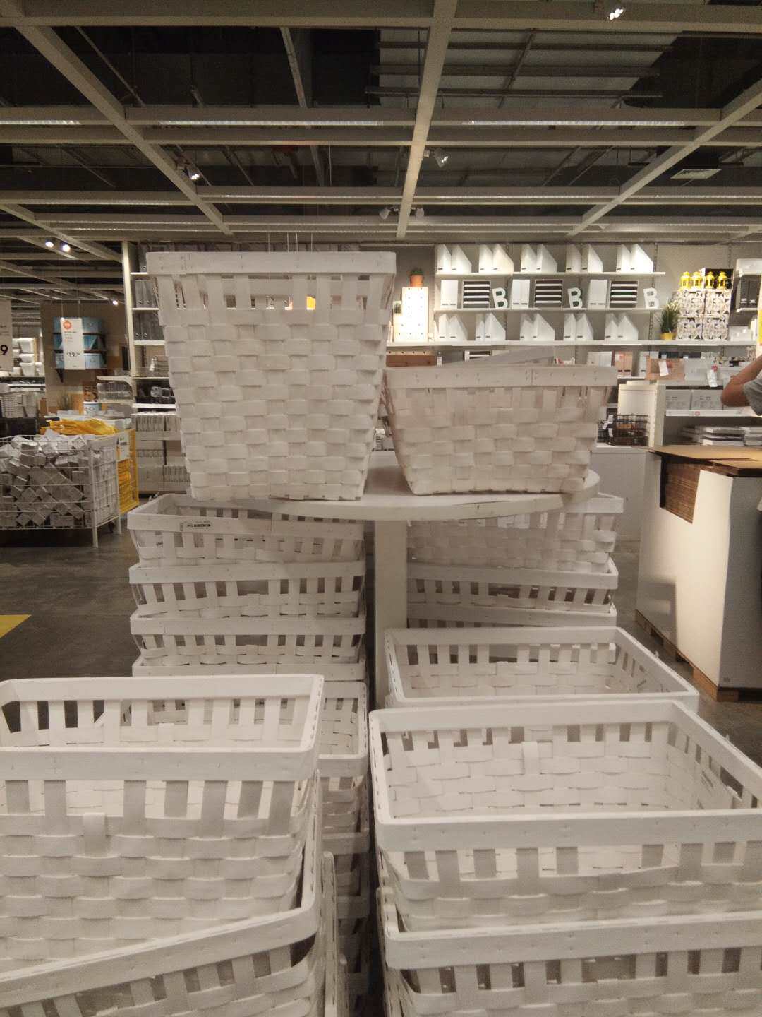 ikea无锡宜家国内代购 knarra 克纳尔拉篮筐储物筐收纳筐