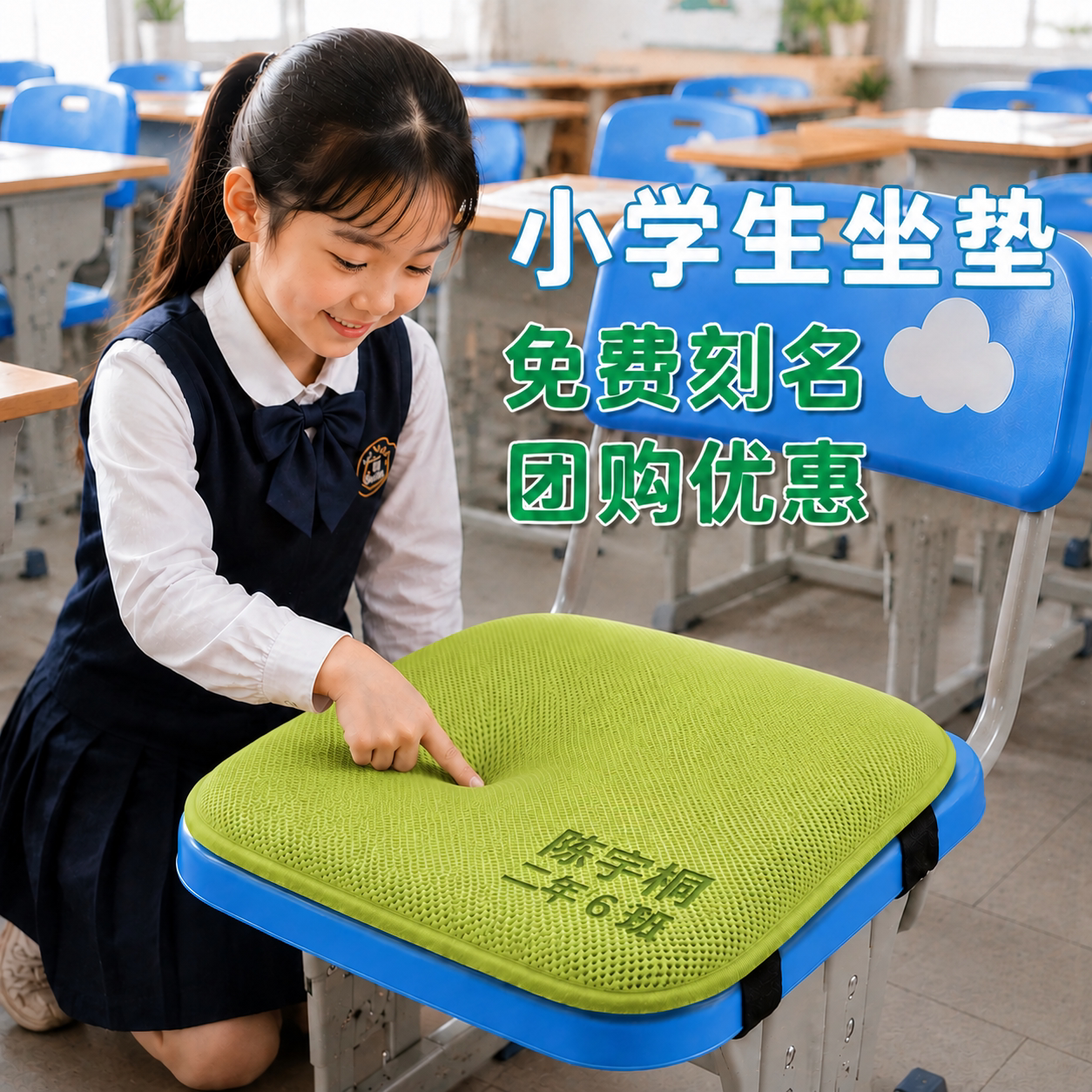 【2026开学季新款】学生专用坐垫