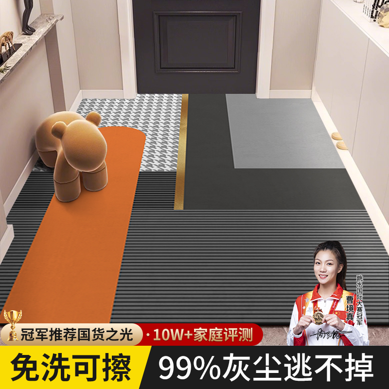 【轻奢引领者】免打理垫入户地垫