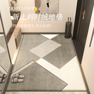 家用门口轻奢高级玄关客厅脚垫可裁剪 入户门地垫门垫进门地毯新款