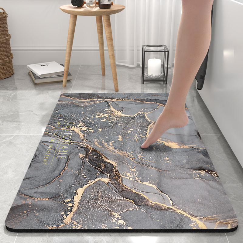 浴室软硅藻泥干爽脚感防滑易清理