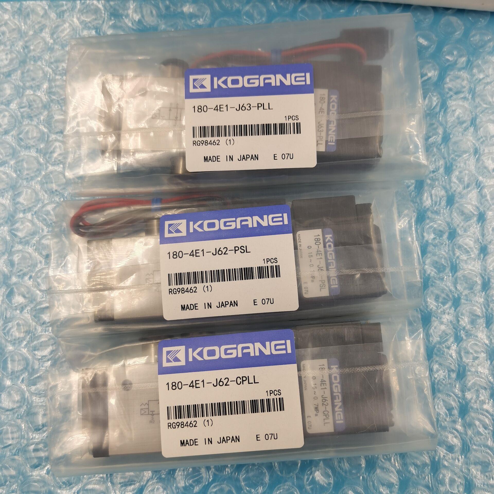 小金井电磁阀180-4E1-J63-PLLJ62-PSLJ62-CPLL现货议价