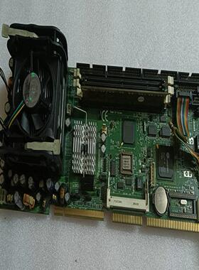 原装 艾讯 SBC81820 REV A3 全长工控主板 配CPU风扇内