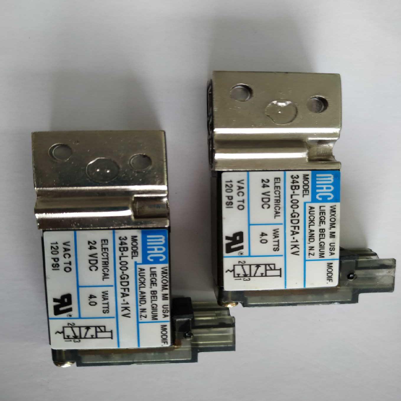 美国MAC电磁阀34B-L00-GDFA-1KV现货销售