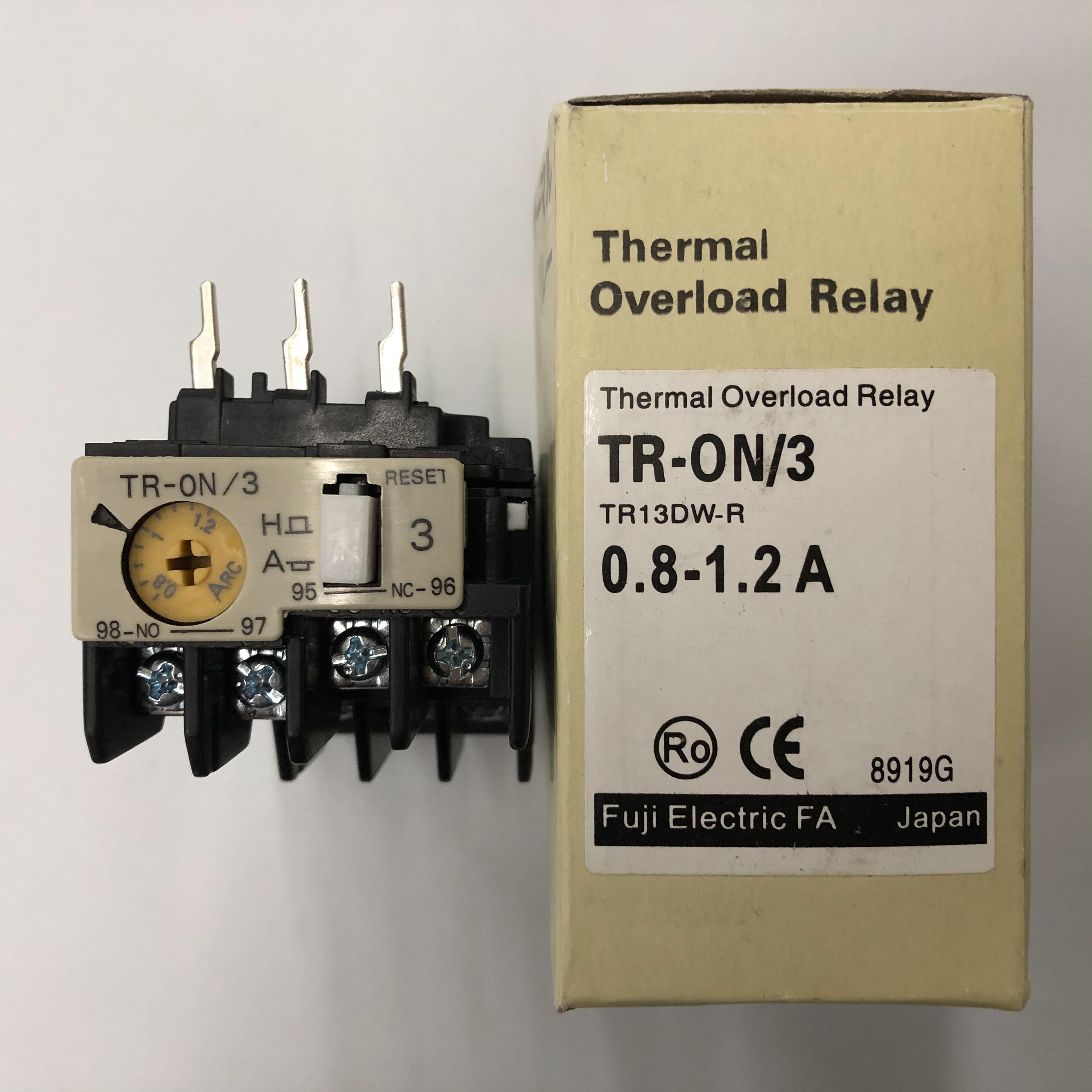 TR-ON3 08-12A日本富士过流保护热过载继电器