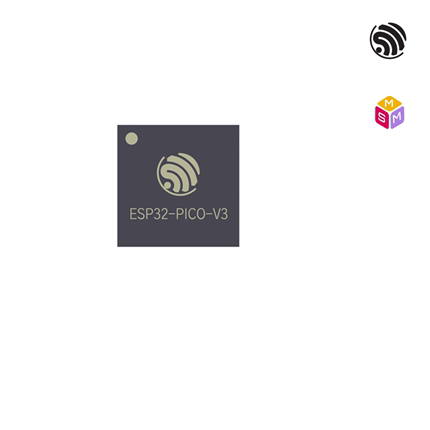 ESP32-PICO-V3 Espressif 2.4 GHz WiFi 蓝牙芯片 4 MB Flash