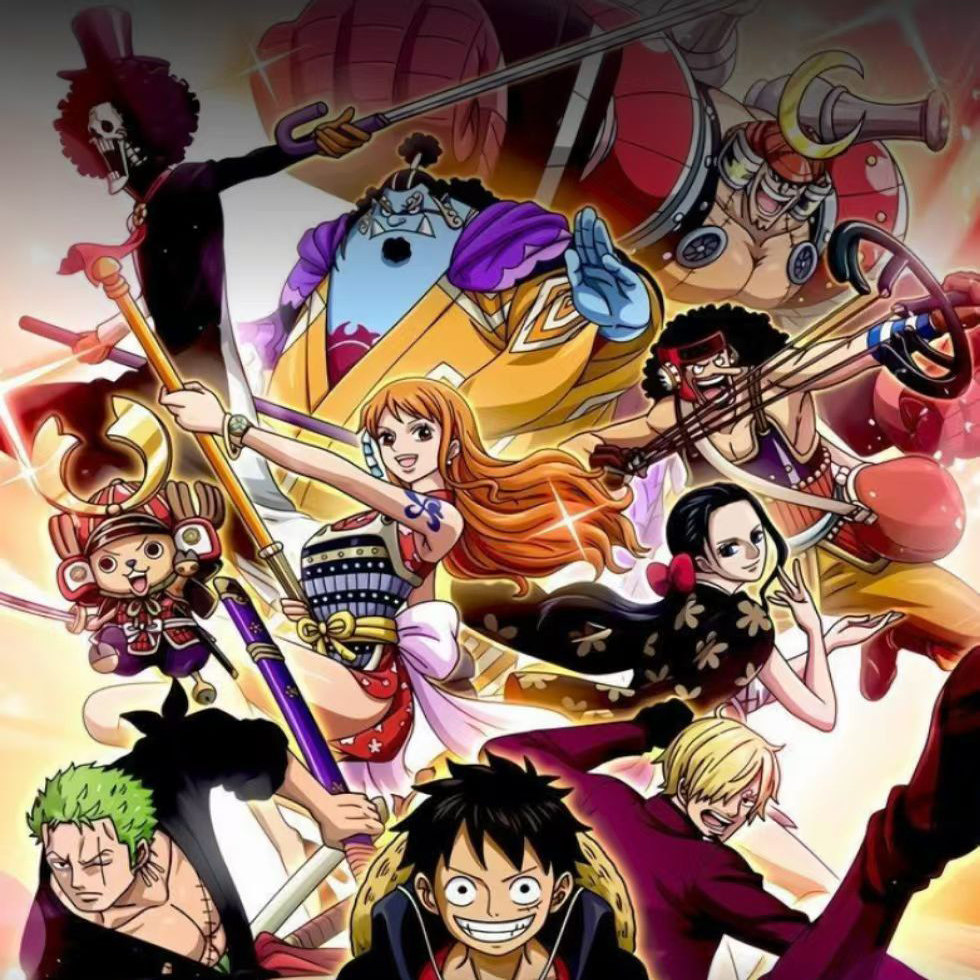 多米潮玩海贼王色纸二创卡牌盲盒