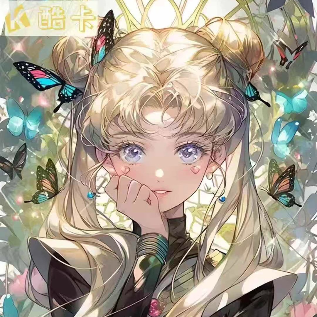 酷卡美少女战士同人二创卡牌盲盒