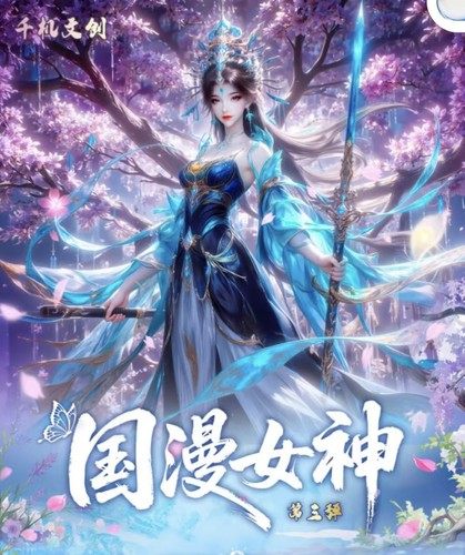 千机文创国漫女神第三弹二次元妹卡动画女主同人二创卡牌谷子盲盒