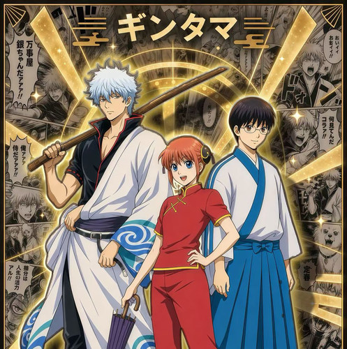 星跃文创银魂糖分系列收藏色纸