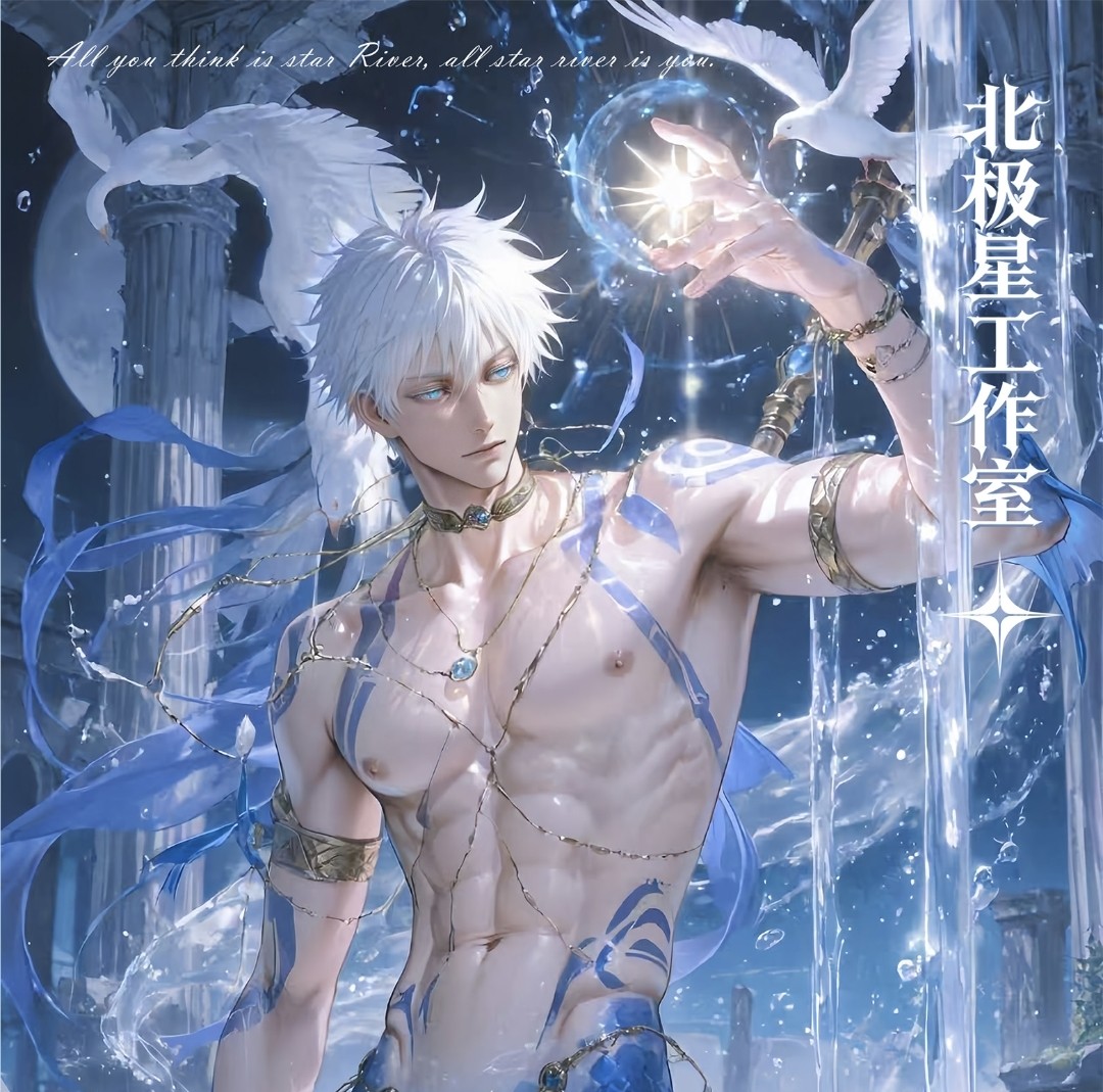 北极星工作室海王星文创咒术回战亚克力色纸耽美男神动漫同人二创