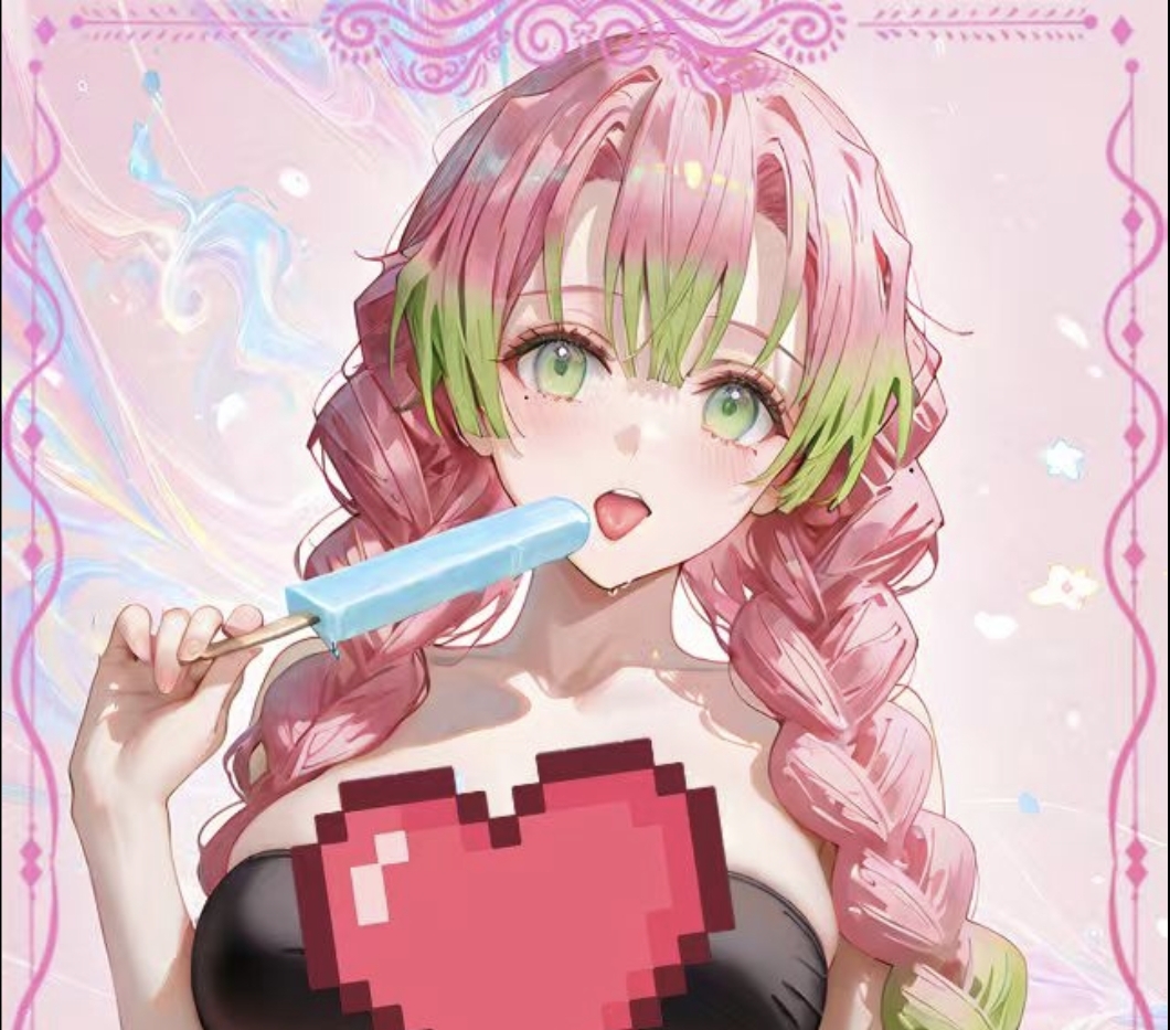 暮岛文创鬼灭之刃卡片第一弹亚克力色纸动漫女神二次元妹卡清凉