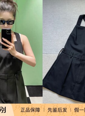 【 现货 折扣 】 Prada 秀款背带连衣裙