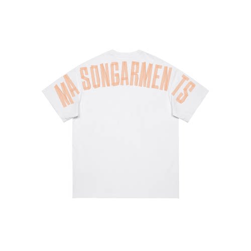 masongarments印花情侣短袖T恤