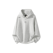 kapu重磅400g加绒加厚美式 复古潮牌男女高街上衣秋冬宽松连帽卫衣