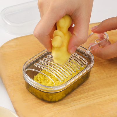 手动研磨器蒜泥果蔬菜辅食带容器