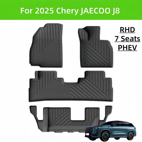 For2025 Chery JAECOO J8 RHD TPE Car Floor Mat/Rear Trunk Mat