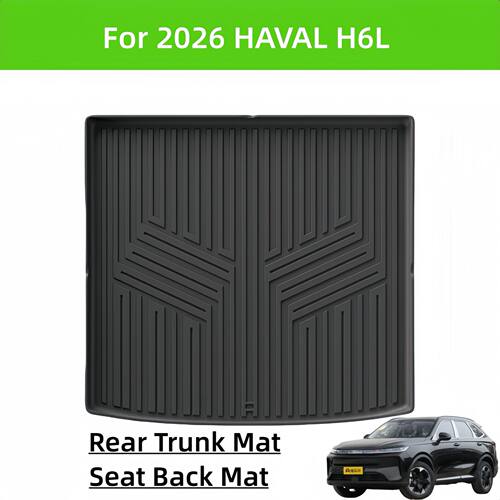 For2026 HAVAL H6L TPE Car Waterproof Non-Slip Rear Trunk Mat