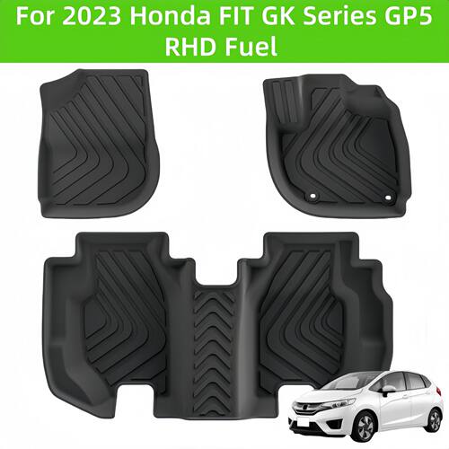 For 2023 FIT GK Series GP5 TPE Car Floor Mat/Rear Trunk Mat