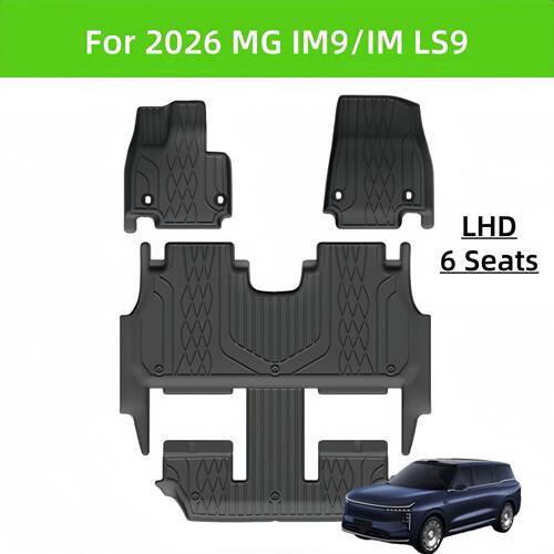 For 2026 MG IM9/IM LS9 TPE 3D Car Floor Mat/Rear Trunk Mat