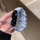 适用小米手环9表带8nfc夏天7新款 6高级感5女生4发圈3腕带九手链10