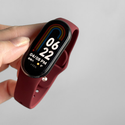 适用小米手环10表带高级感9nfc陶瓷版8系列7专用6硅胶5智能腕带男