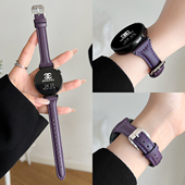 适用华为gt6表带真皮新款 gt5手表gt4女款 gt3pro高级gt2腕表watch5