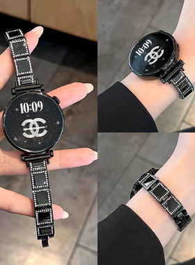 适用小米watchs4手表带新款s5手表s4智能s3金属s2表链sport女款41