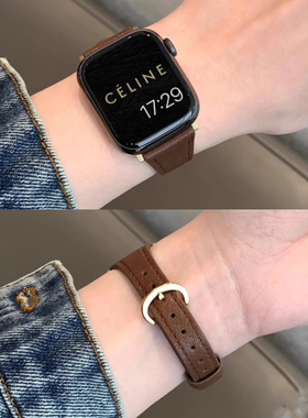 适用华为fit3手表表带4皮质新款watchfit2/1腕表女款高级时装系列