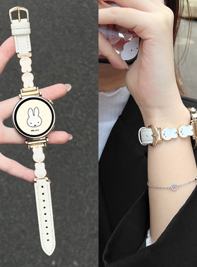 适用华为gt6表带真皮gt5手表新款6pro智能watchgt4腕表gt3女款gt2