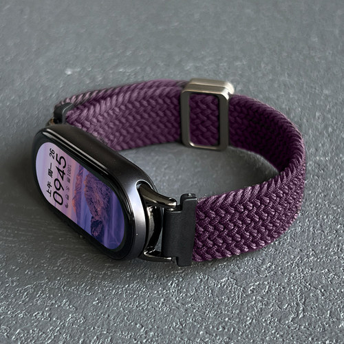 手环10/9~尼龙回环金属磁吸表带