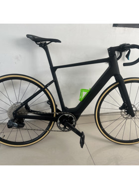 ROCKCAN碳纤维中置八方m820电机助力公路自行车架EC07