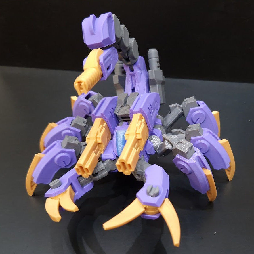 3d打印人偶可动变形儿童玩具高达新品男孩网红生日礼物创意模型
