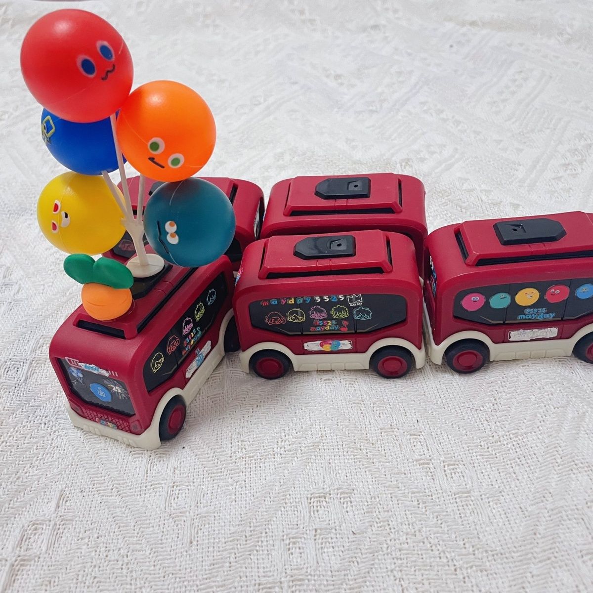 五月天演唱会阿信巴士车车DIY装饰5525回到那一天diy桌面摆件物料