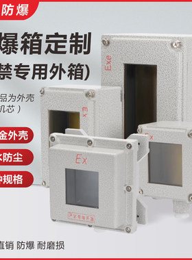 防爆箱 防爆控制箱 防爆外壳门禁刷卡机专用外箱 可定制尺寸