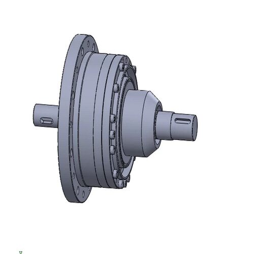 谐波齿轮减速器设计 含三维SW模型+10张CAD图纸+说明资料