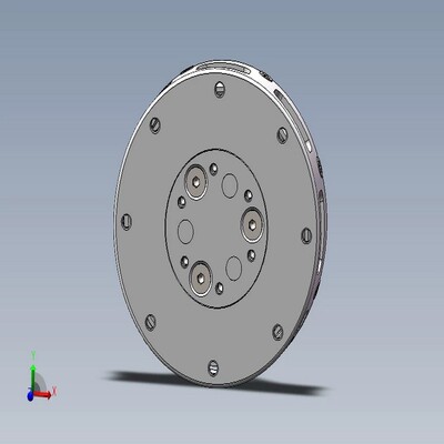 机械狗关节电机大扭力MIT电机三维设计solidworks2016建模3D模型