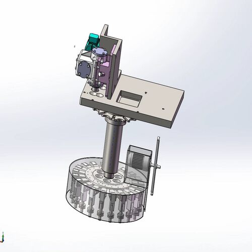 FZ15S五轴加工中心的自动换刀装置设计含三维SW模型+CAD图纸+说明