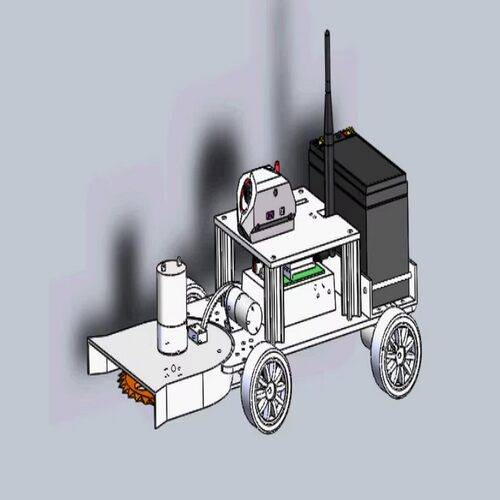 苗间锄草机器人设计及仿真-除草机三维SW模型3D建模+CAD图纸+说明