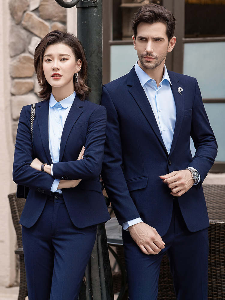 高端西装男女职业套装女售楼部4S店酒店经理工作服公务员面试正装