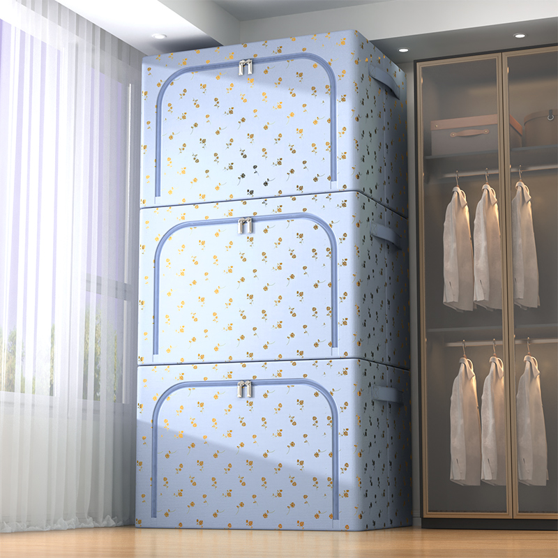 省钱3个装收纳箱装下整个衣柜