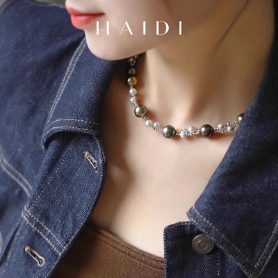 海蒂大溪地设计款项链18K金