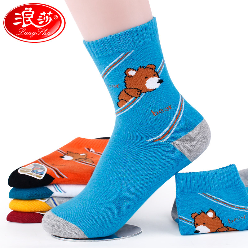 children Socks pure cotton 7-9-10-12 Above girl CUHK Autumn and winter Thickened paragraph Langsha Boy Cotton socksin the Children/Baby/Family fitted , Children's socks( 0-16 Years)  category - from Buy2taobao.com to provide professional Taobao agent buy service