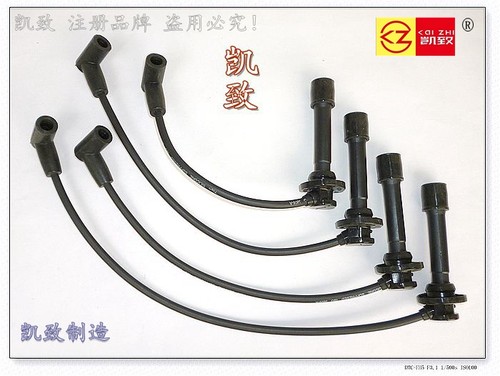 奇瑞472西门子QQ3QQ6 QQ A1X1M1优雅高压线点火线分缸改装线配件