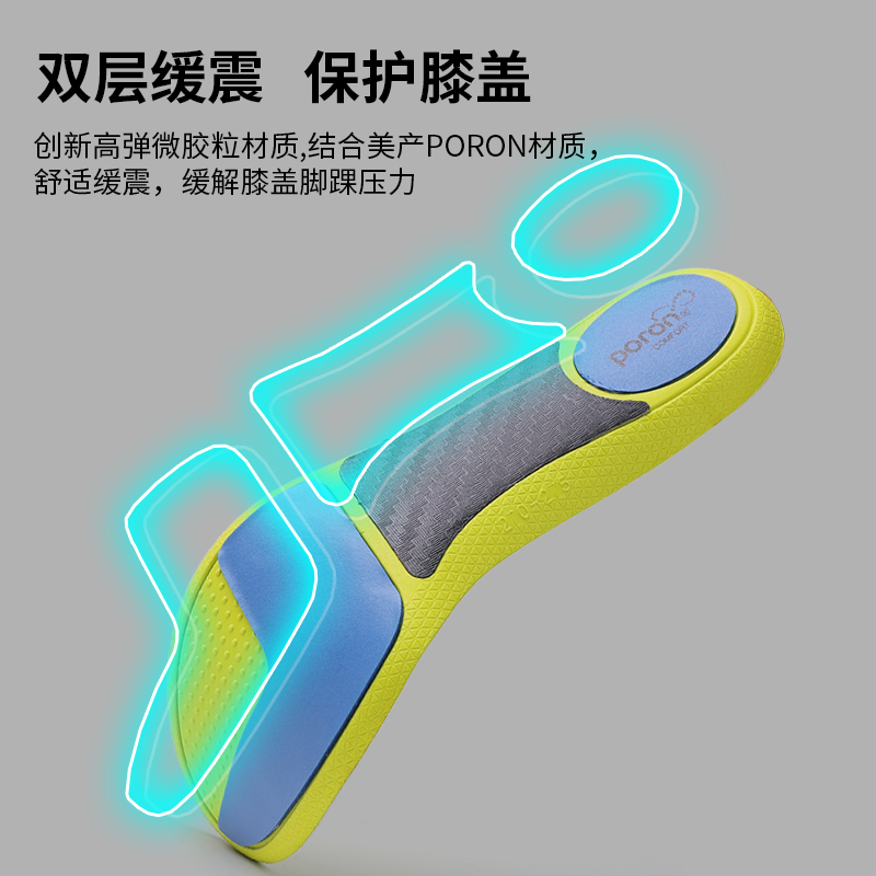 碳纤维poron足球鞋垫软震减震